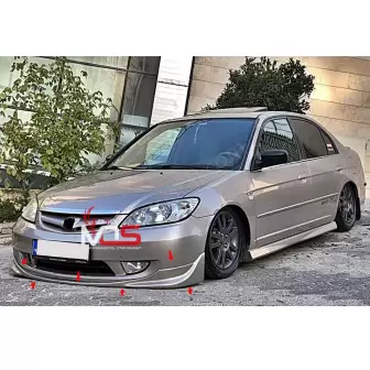 Honda Civic Vtec2 Makyajlı Ön Tampon Eki resim1