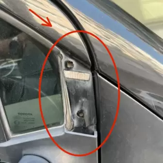 Toyota Yaris Ayna Üçgeni Kapağı 75752Lh resim 1