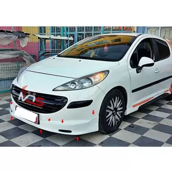 Peugeot 207 Ön Tampon Eki resim2