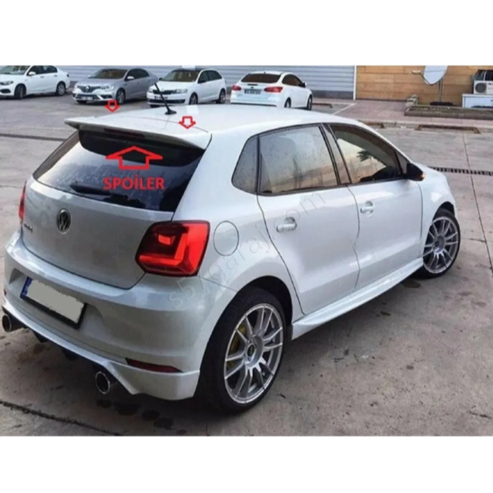 Volkswagen Polo 2009-2017 Gt Bagaj Spoiler