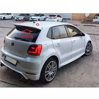Volkswagen Polo 2009-2017 Gt Bagaj Spoiler resim1