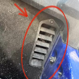 Citroen Saxo 1998-2003 Arka Bagaj Havalandırması resim1